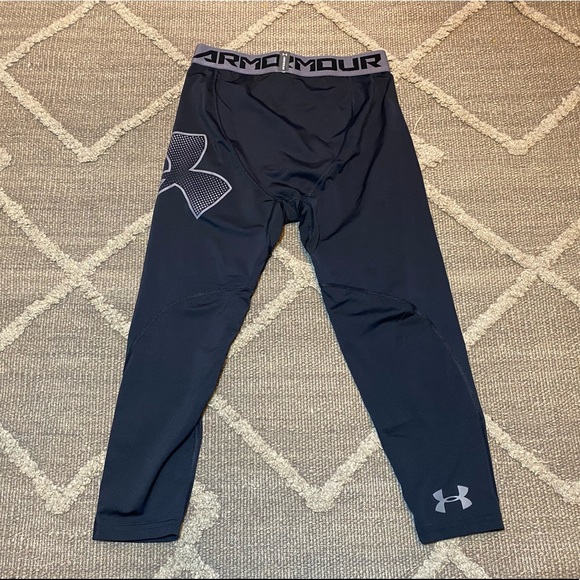 Under Armour Heat Gear Fitted Cropped Leggings - Picture 4 of 5